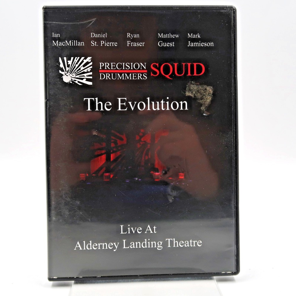 Squid The Evolution DVD Precision Drummers MacMillan St. Pierre Fraser Guest